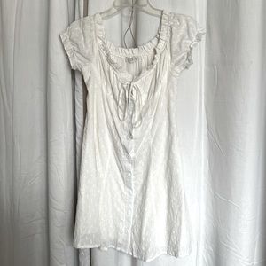 White Mini Dress